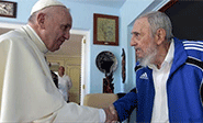 El Papa se re&#250;ne en La Habana con los hermanos Castro por separado