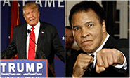 La leyenda del boxeo Mohamed Ali crítica a Donald Trump