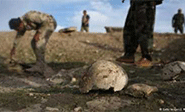 Macabro hallazgo en el distrito iraquí de Sinjar