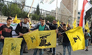 Una marcha en Belén en apoyo a la resistencia de Hezbolá