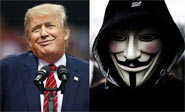 Anonymous intenta poner fin a la campaña electoral de Trump