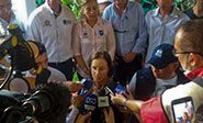 Regresan a la libertad los tres periodistas secuestrados en Colombia