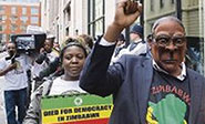 Calma en la capital de Zimbabwe después de una jornada de protestas