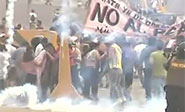 Disturbios en Perú por la subida de los peajes