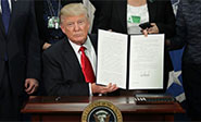 El presidente de Estados Unidos: Una nación sin fronteras no es una nación