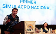 Ecuador realiza simulacro electoral previo a la elección presidencial