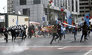 Policía turca lanza gas contra manifestación del 1 de mayo en Estambul