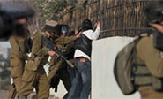 Represión israelí contra manifestaciones pro prisioneros en huelga de hambre