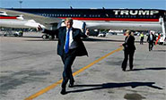Trump llega a Arabia Saudí, en su primera gira internacional