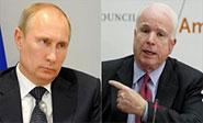 Para John McCain “Putin es más peligroso que Daesh”