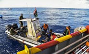 Buques italianos en aguas libias para luchar contra la inmigración ilegal