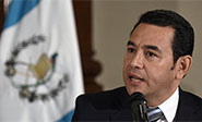 El presidente de Guatemala será investigado por presunta financiación ilegal
