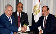 El primer encuentro público y reconocido entre Al Sisi y Netanyahu