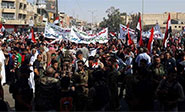 Manifestaciones en Mosul contra la división de Iraq y la injerencia sionista