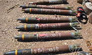 Ejército sirio halla armas de fabricación israelí en zonas recientemente liberadas
