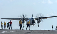 Se estrella un avión de la Armada de EEUU en el pacífico