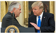 Trump planea quitar al secretario de Estado Rex Tillerson 