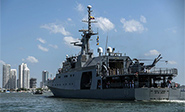 Se naufraga un buque de la Armada de Colombia en el Pacífico