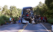 Mueren siete personas en accidente de autobús en el centro de Brasil