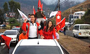 Caravana de opositores contra “fraude” electoral en Honduras