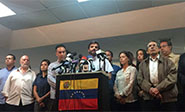 La oposición venezolana saldrá de nuevo a la calle “contra las elecciones”