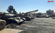 Ejército sirio recupera tanques de guerra robados por terroristas