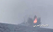 Fuerzas yemeníes atacan un buque militar saudí en la costa del Mar Rojo
