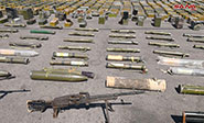Hallan enormes cantidades de armas en escondites terroristas en el sur de Siria