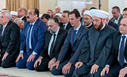 Presidente sirio participa en rezo por inicio de “Eid al Adha”, en Damasco
