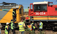 Choque de trenes en Sudáfrica ocasiona más de un centenar heridos
