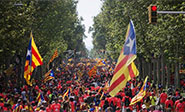 Gobierno catalán califica de “éxito espectacular” la manifestación de la Diada