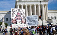 Protestas contra la candidatura del juez Kavanaugh al Supremo