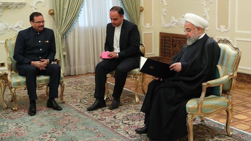 Rohani expresa firme apoyo de Ir&aacute;n al Gobierno leg&iacute;timo de Maduro