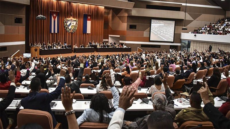 Legisladores y trabajadores del Parlamento cubano ratifican su solidaridad con Venezuela