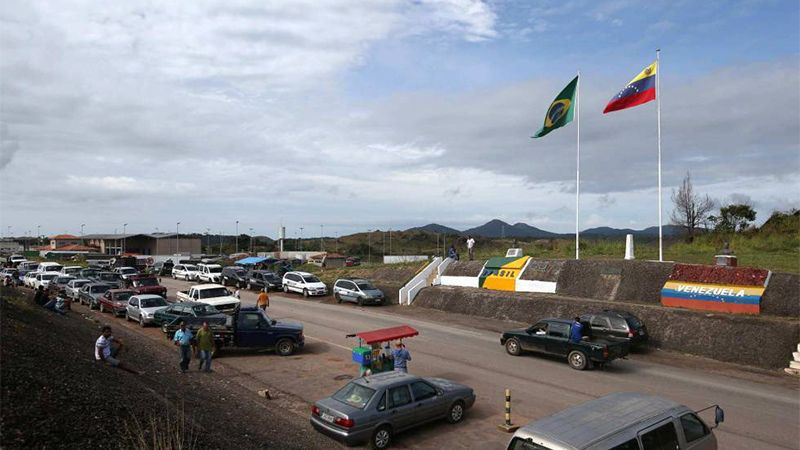 Maduro anuncia el cierre de la frontera con Brasil