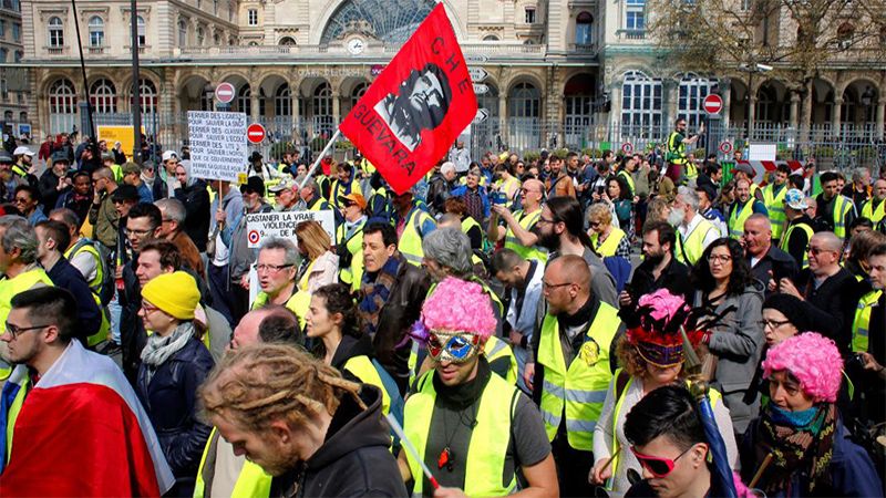 Detenidas m&aacute;s de 32 personas en una nueva protesta de los &ldquo;chalecos amarillos&rdquo; en Francia