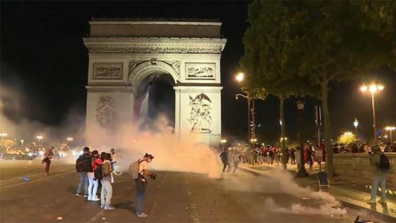 M&aacute;s de 280 detenidos en Francia tras la victoria de la selecci&oacute;n de Argelia de f&uacute;tbol