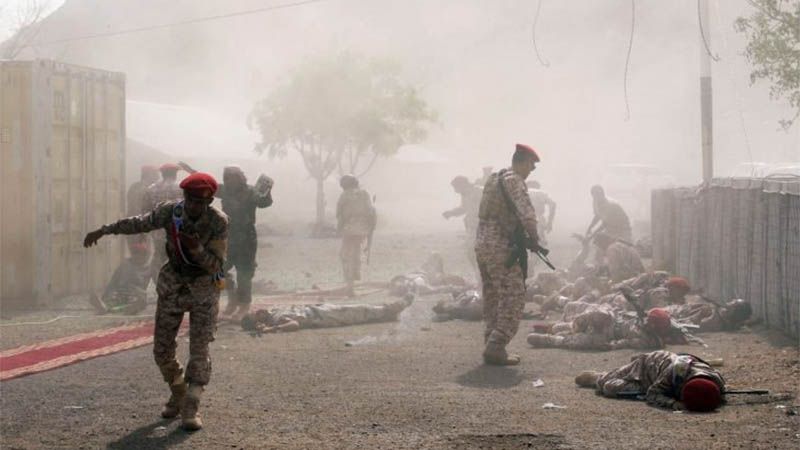 Los yemen&iacute;es atacan con drones un desfile militar de aliados de Riad en Ad&eacute;n