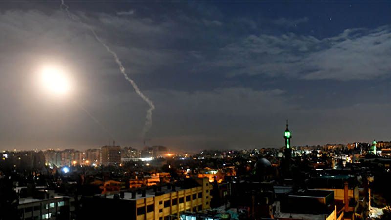 La defensa antia&eacute;rea siria repele ataques del enemigo israel&iacute; en Damasco