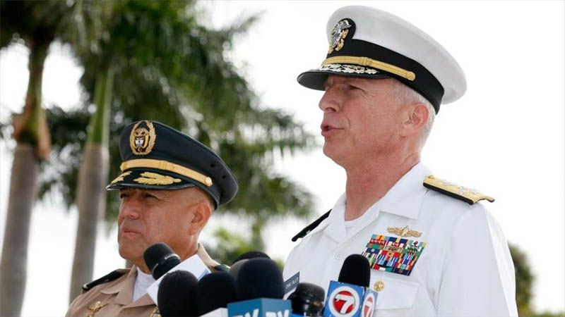 Craig Faller  dice que la Armada de EEUU est&aacute; lista para intervenir en Venezuela