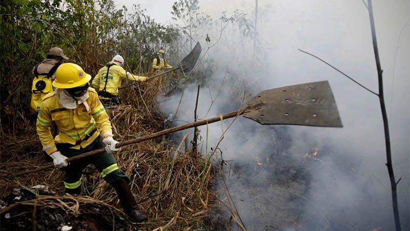 Brasil rechaza la ayuda del G7 y asegura que los incendios en el Amazonas est&aacute;n &ldquo;bajo control&rdquo;