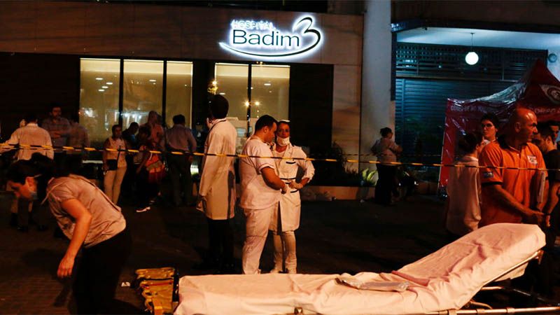 Varios muertos por un incendio en un hospital en R&iacute;o de Janeiro
