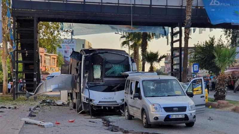 La explosi&oacute;n de una bomba causa cinco heridos en el sur de Turqu&iacute;a