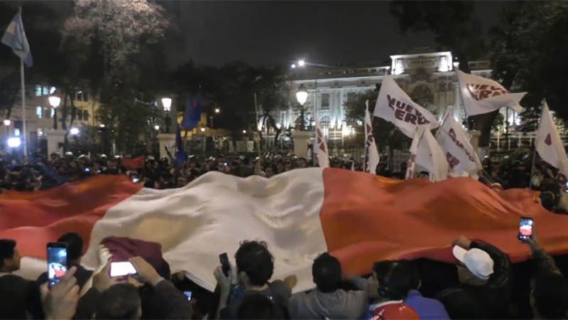 Organizaciones de Per&uacute; convocan movilizaci&oacute;n en apoyo al cierre del Congreso