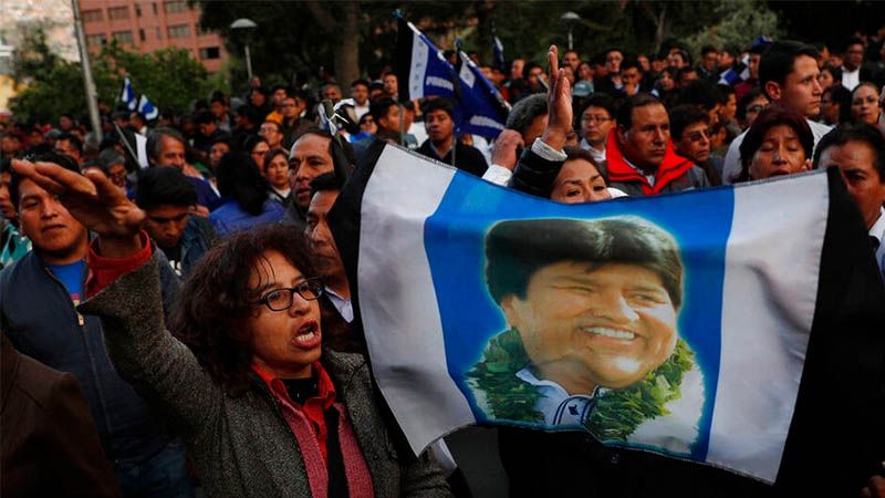 Morales asegura su cuarto mandato con 10 puntos m&aacute;s que Mesa