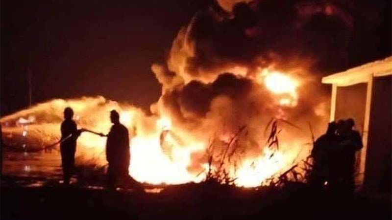 Mueren seis personas tras incendio en un oleoducto en Egipto