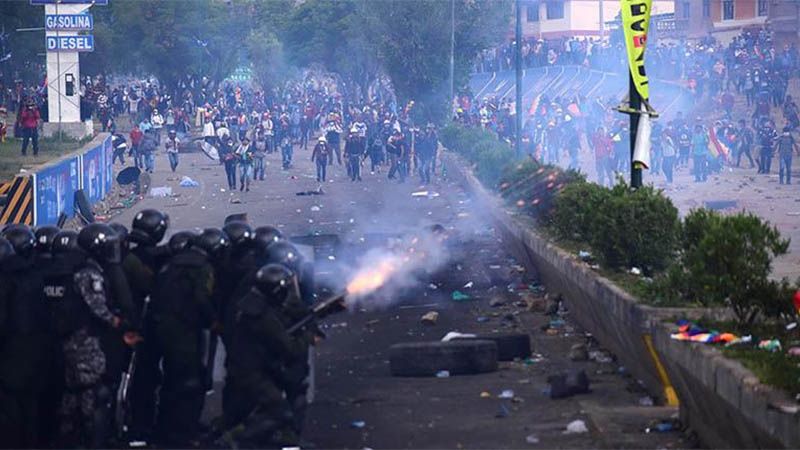 Confirman que las nueve muertes en los disturbios en Bolivia fueron por disparos