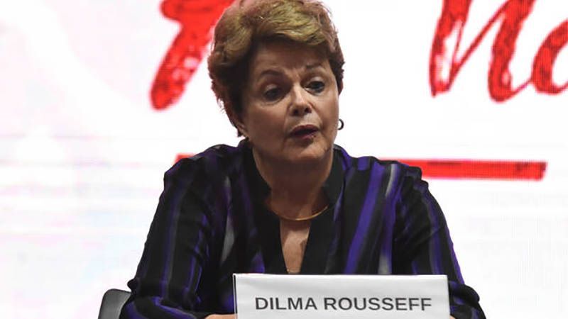 Dilma Rousseff: El Gobierno de Bolsonaro es una alianza ideol&oacute;gica nefasta