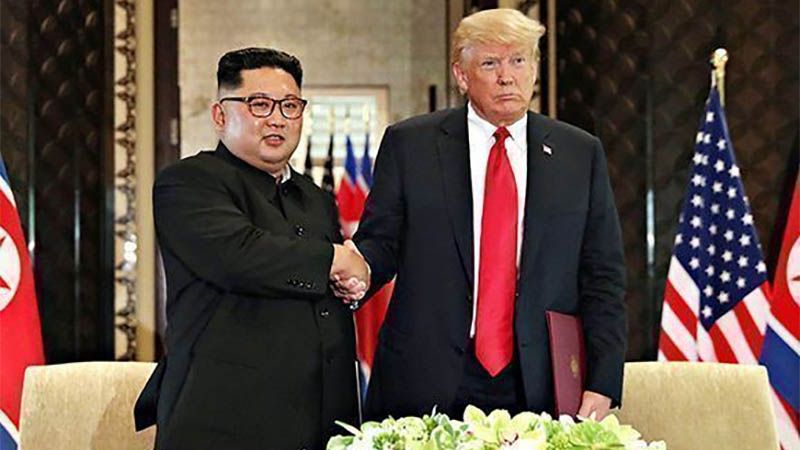 Trump dice que atacar&iacute;a a Corea del Norte si es necesario pese a la amistad con Kim