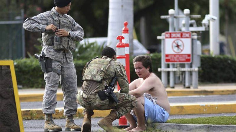 Un militar estadounidense mata a dos personas y se suicida en una base naval en Hawai